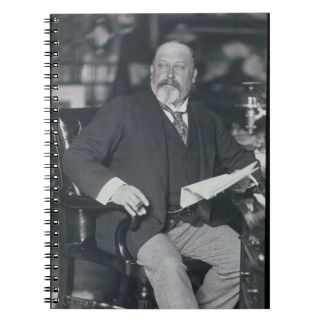 Cuaderno Fotografía del retrato de Edward VII (1841-1910) (Frente)