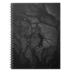 Cuaderno Fotografía en escala de grises de la formación roc