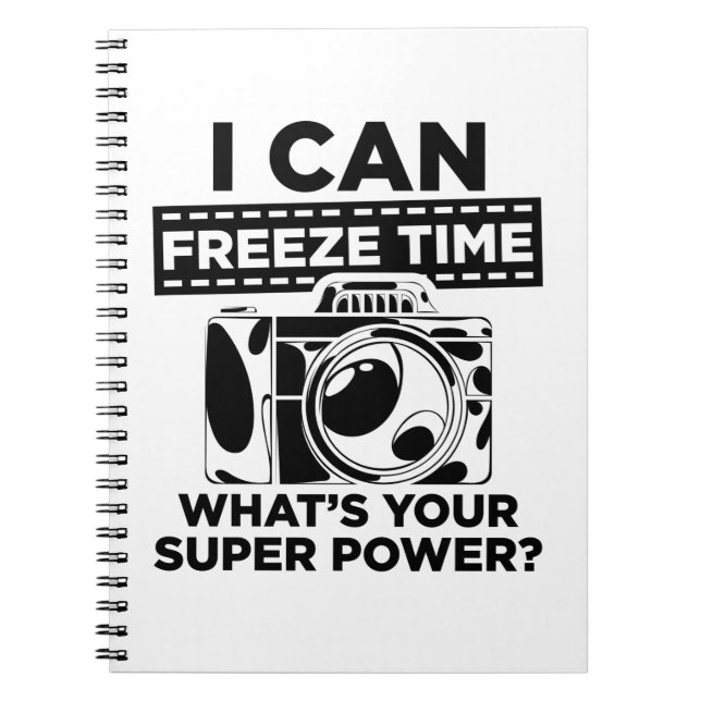 Cuaderno Fotografía | Fotógrafo fotográfico (Frente)