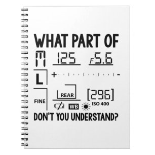 Cuaderno Fotografía   Fotógrafo fotográfico, regalos