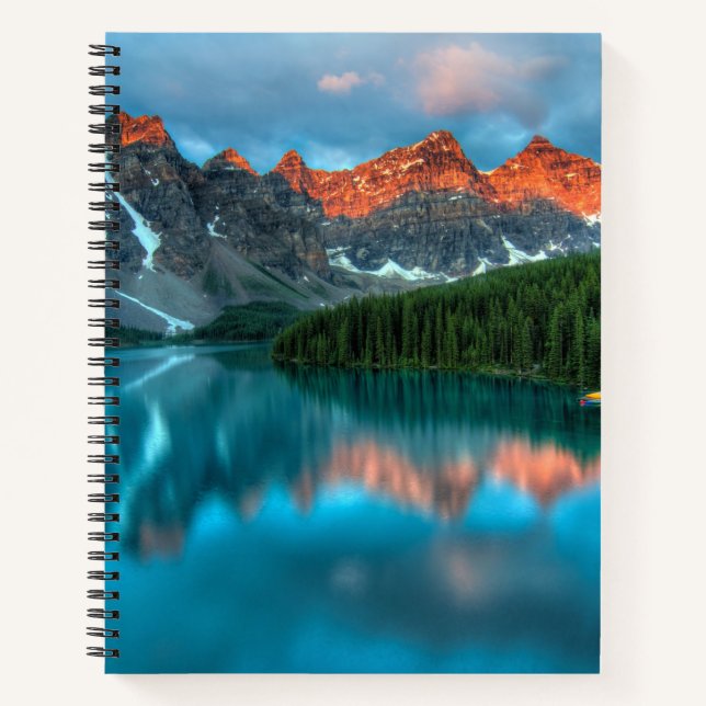 Cuaderno Fotografía paisajística de Montaña y Lago Escénico (Anverso)