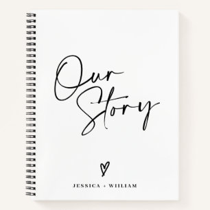 Cuaderno Fotografía personalizada Nuestra Pareja de Histori