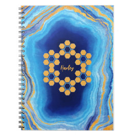 cuaderno fotográfico abstracto de color geométrico