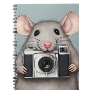 Cuaderno Fotógrafo de Cute Rat