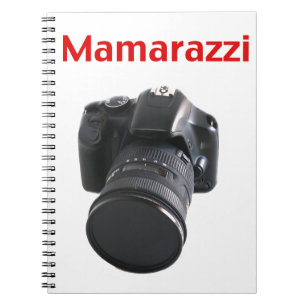 Cuaderno Fotógrafo de Mamarazzi