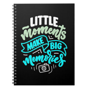 Cuaderno Fotógrafo de Recuerdos de viaje