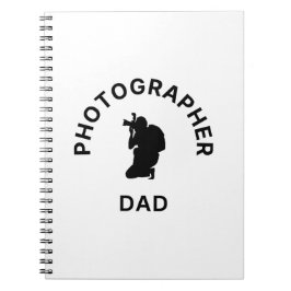 Cuaderno Fotógrafo Papá