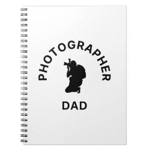 Cuaderno Fotógrafo Papá