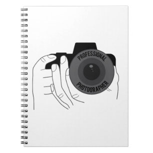 Cuaderno Fotógrafo profesional