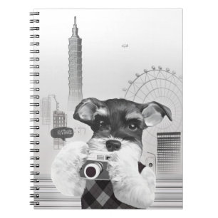 Cuaderno Fotógrafo Urbano: Schnauzer en la ciudad de Taipei