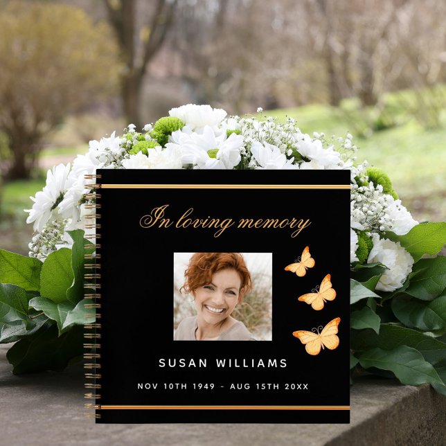 Cuaderno Fotos conmemorativas del funeral de oro negro (Subido por el creador)