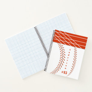 Cuaderno Fotos de béisbol Álbum de recuerdos rústico