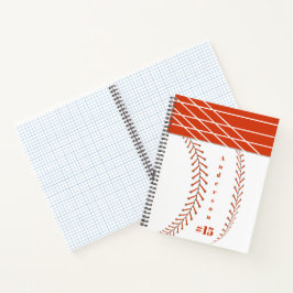 Cuaderno Fotos de béisbol Álbum de recuerdos rústicos