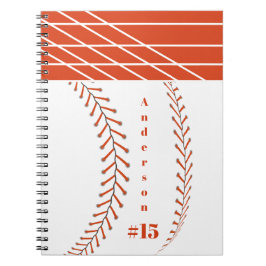 Cuaderno Fotos de béisbol Álbum de recuerdos rústicos