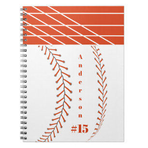 Cuaderno Fotos de béisbol Álbum de recuerdos rústicos