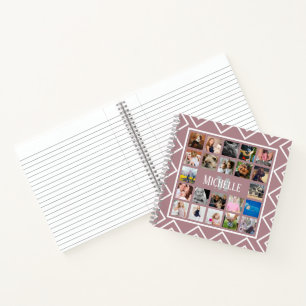 Cuaderno Fotos de la moderna moda de la familia Chevrons