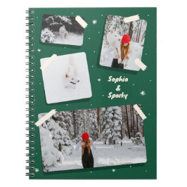 Cuaderno Fotos espirales para portátiles con animales y con