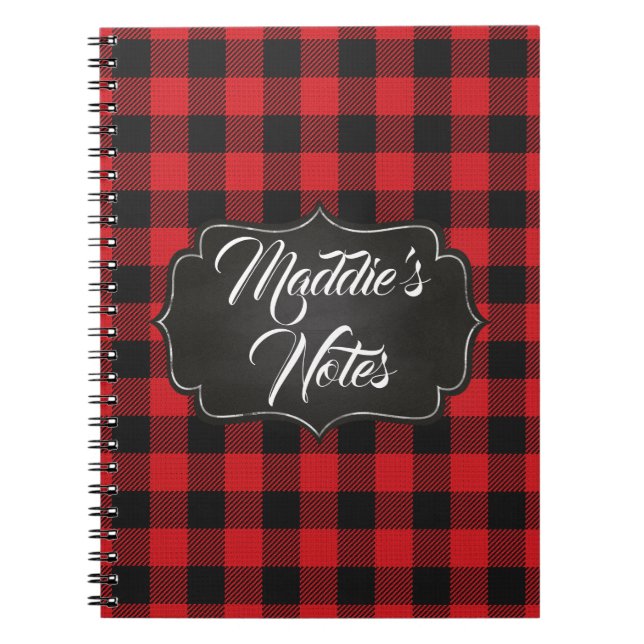 Cuaderno Fotos Personalizadas de Cuadro de Búfalo de Moda (Frente)