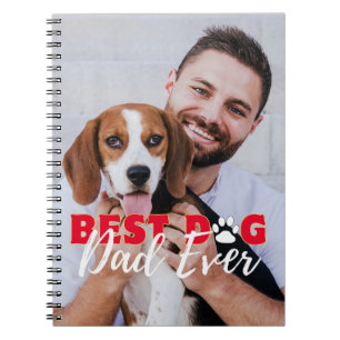 Cuaderno Fotos Personalizadas de Mejor Papá Perro