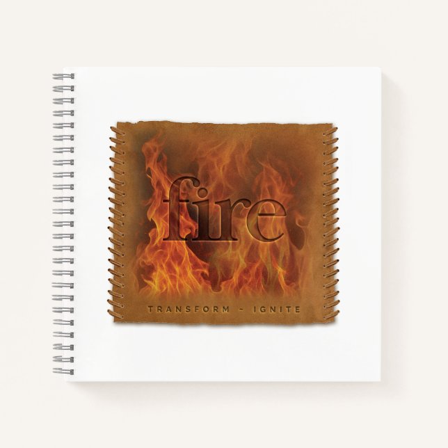 Cuaderno Four Elements - Fire - Journal (Anverso)
