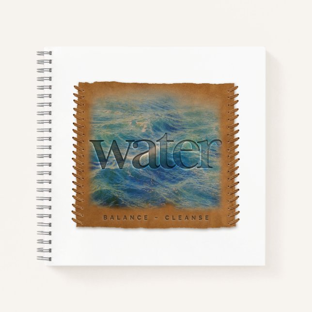 Cuaderno Four Elements - Water - Journal (Anverso)