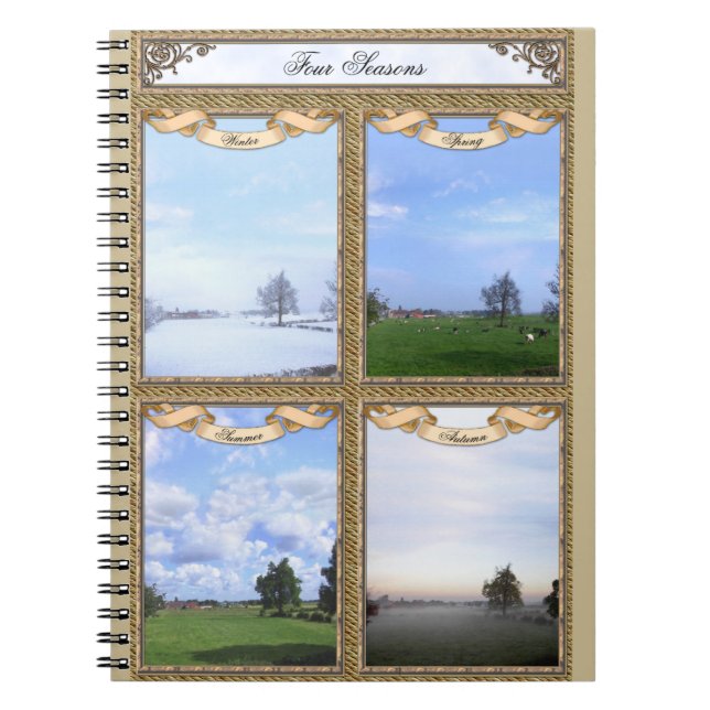 Cuaderno Four Seasons (Frente)