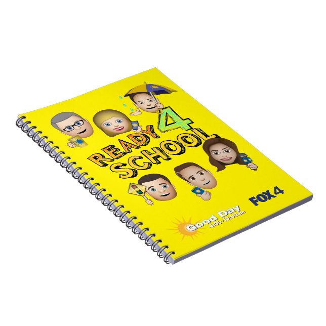 Cuaderno FOX 4 Portátil de Emoji de buen día (Lado Derecho)