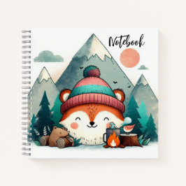 Cuaderno Fox de aventuras - Camping de invierno Cosy