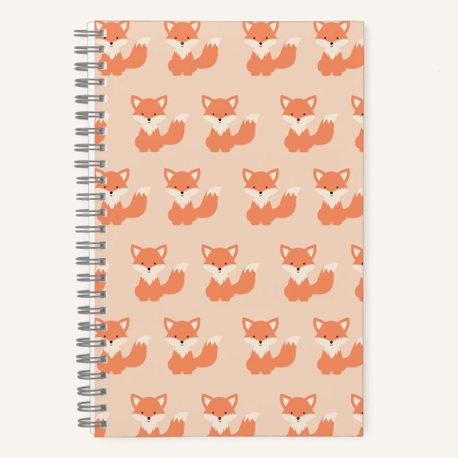 Cuaderno Fox de bloc de notas espiral (Anverso)