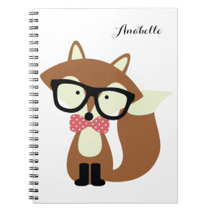 Cuaderno Fox de Brown del inconformista de la pajarita y de