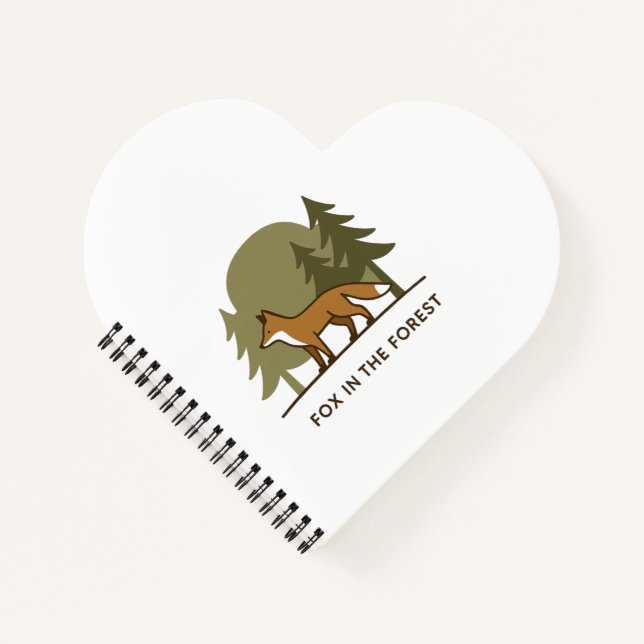 Cuaderno Fox en el bosque (Anverso)