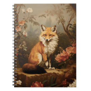 Cuaderno Fox en el bosque moody Victoriano