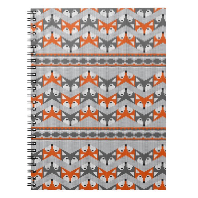 Cuaderno Fox Fleece Sweater (Frente)