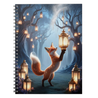 Cuaderno Fox Journal encantada - Bloc de notas para animale