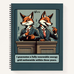 Cuaderno Fox presidencial - Gracioso animal satírico