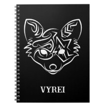 Fox tribal negra y blanca