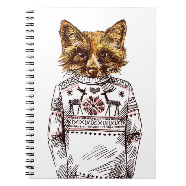 Cuaderno Fox vestido astuto (Frente)