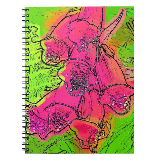 CUADERNO FOXGLOVES (Frente)