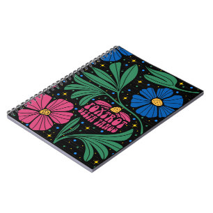 Cuaderno Foxtrot Delta Tango Flower Boho