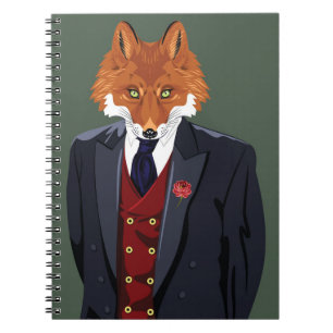 Cuaderno Foxy Portrait