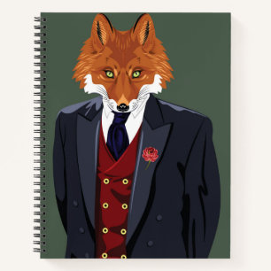 Cuaderno Foxy Portrait