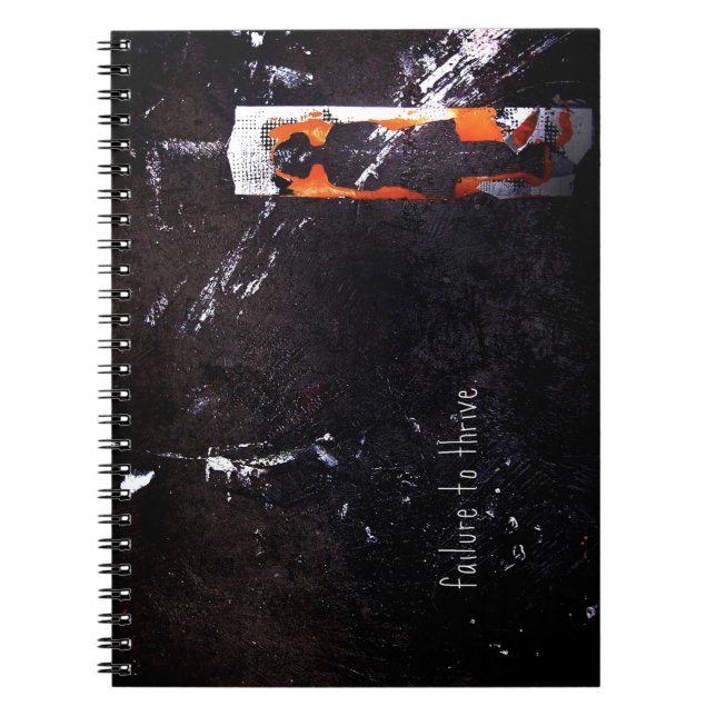 Cuaderno fracaso para prosperar. (Frente)