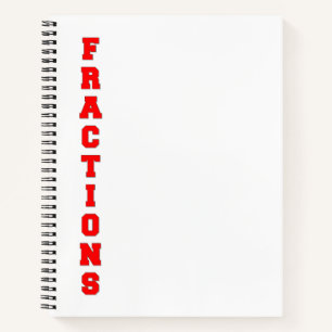 Cuaderno Fracciones