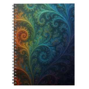 Cuaderno Fractal Colorido