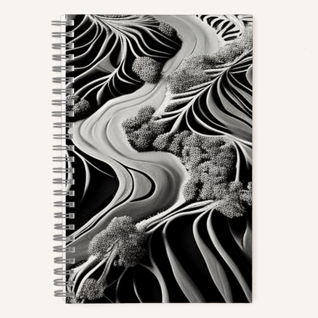 Cuaderno Fractal Flow (Anverso)