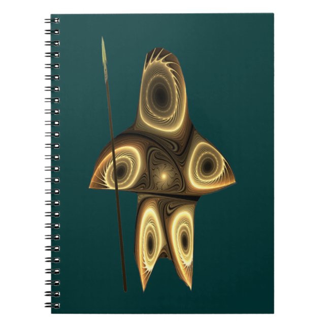 Cuaderno Fractal Inuit Hunter (Frente)