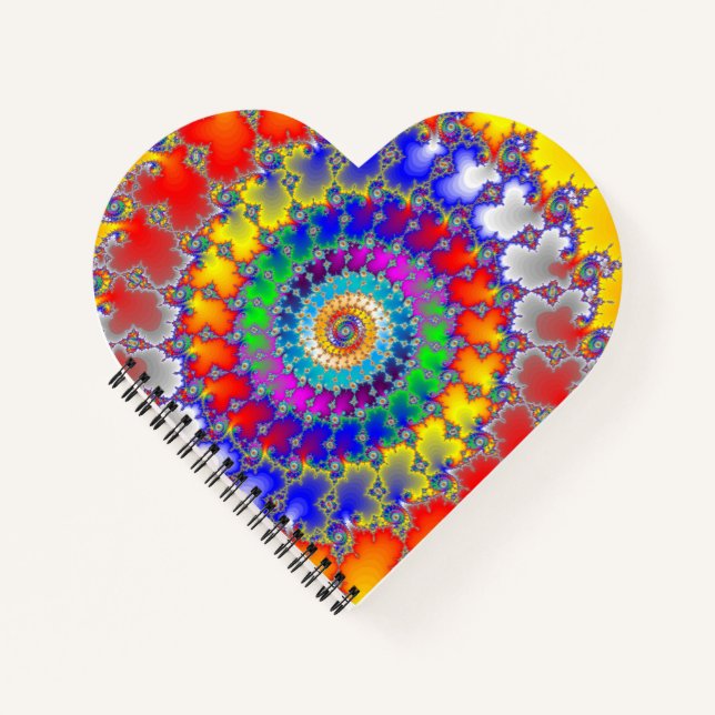 Cuaderno Fractal psicodélico (Anverso)