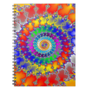 Cuaderno Fractal psicodélico