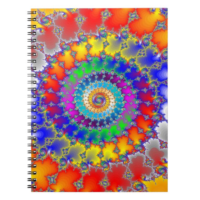 Cuaderno Fractal psicodélico (Frente)