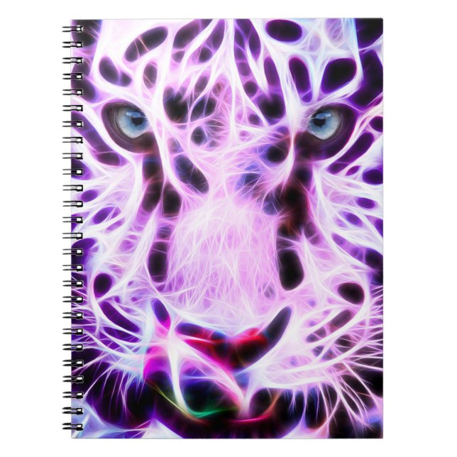 Cuaderno Fractal Tiger Closeup (Frente)